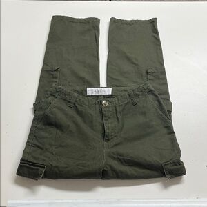 Indigo Rein Dark Green Cargo Pants